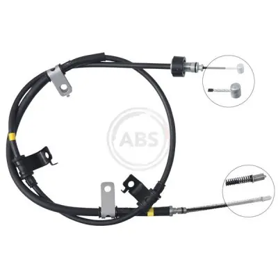 Cable de accionamiento, freno de estacionamiento A.B.S. K17471 Envío Exprés
